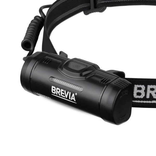 Ліхтар налобний Brevia 14500FAX1 500Lm, 2600mAh micro-USB, IP64, заднє світло 14500FAX1 фото