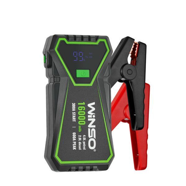 Бустер (пускозарядний пристрій) Winso 140300 Jump Starter 300A/600A 16000mAh 140300 фото