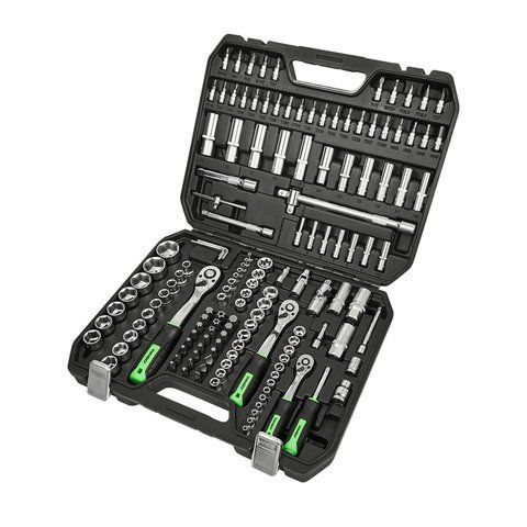Професійний набір інструментів у кейсі Winso Pro 1/2", 1/4", 3/8" 72T, CR-V, 150од. 924150 фото