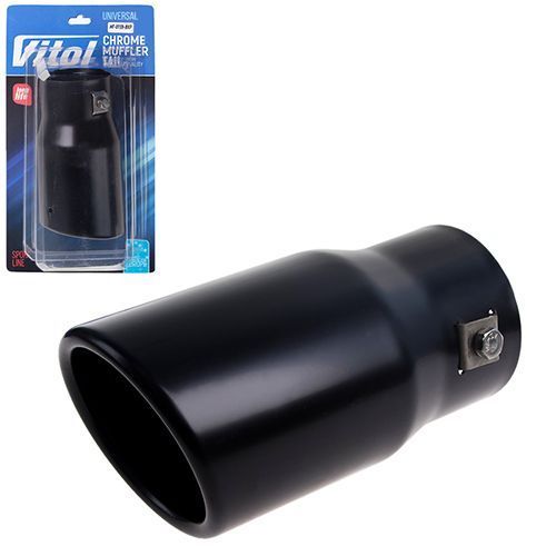 Насадка на глушник Vitol НГ-0159-BKP d 58 мм з нержавійки НГ-0159 BKP фото
