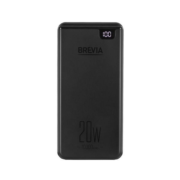 Повербанк (Power Bank) Brevia 10000mAh 20W Li-Pol, LCD 7984 фото