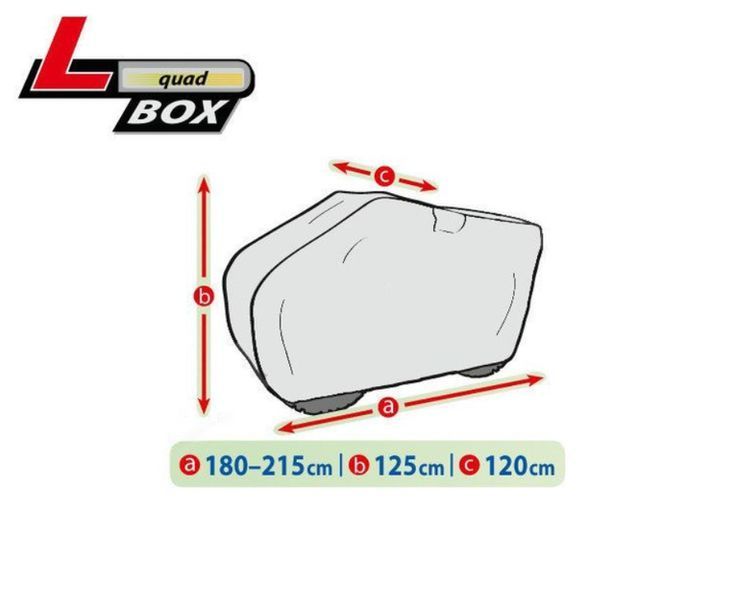 Тент на квадроцикл L Box 180-215х125х120 см Basic Garage KEGEL 5-4195-248-3020 5-4195-248-3020 фото