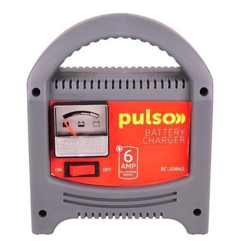 Зарядний пристрій 12V 6A 20-80AHR Pulso BC-20860 ВС-20860 фото