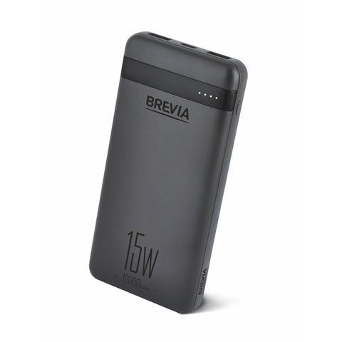 Повербанк (Power Bank) Brevia 10000mAh 15W Li-Pol 7985 фото