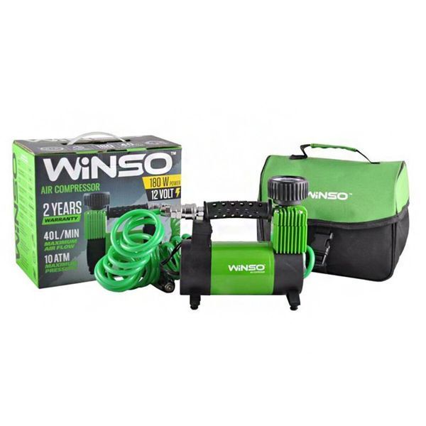 Компресор автомобільний Winso 131000 10 Атм 40 л/хв 180Вт 131000 фото