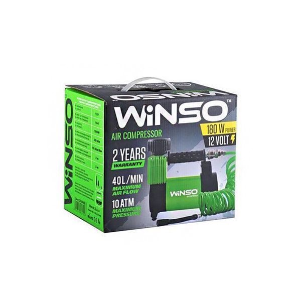 Компресор автомобільний Winso 131000 10 Атм 40 л/хв 180Вт 131000 фото