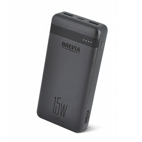 Повербанк (Power Bank) Brevia 20000mAh 15W Li-Pol 7986 фото