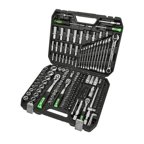 Професійний набір інструментів у кейсі Winso Pro 1/2", 1/4", 3/8" 72T, CR-V, 219од. 924219 фото