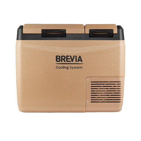 Холодильник автомобильный Brevia 39л двухкамерный 23400 23400 фото