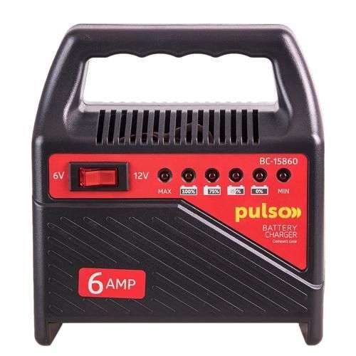 Зарядний пристрій Pulso BC-15860 6-12V 6A 15-80AHR BC-15860 фото Зарядний пристрій Pulso BC-15860 6-12V 6A 15-80AHR BC-15860 фото