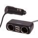 Розгалужувач (подовжувач) прикурювача VOIN 2 виходи +2USB 2400mA 12/24V SC-2004L дріт SC-2004L фото 3