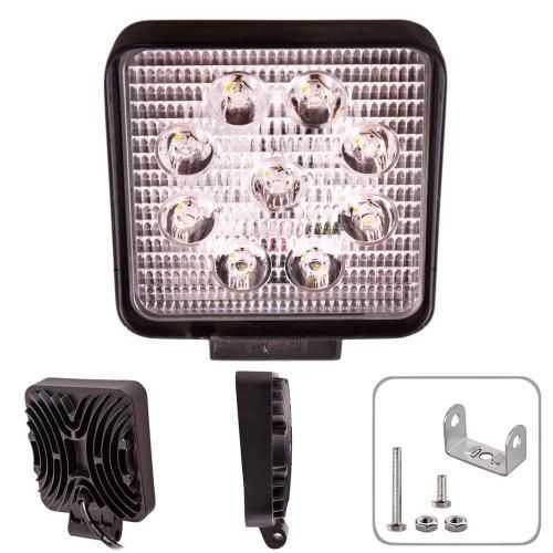 Фара світлодіодна 110х110х50мм 10-30V 27W 6000K Pulso WLP-27306 WLP-27306 фото