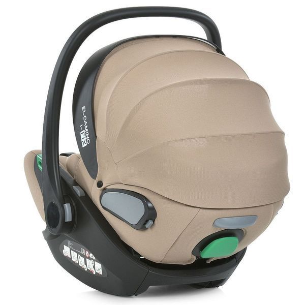 Детское автокресло ME 1110 i-FIX Natural Beige i-SIZE R129, рост ребенка 40-87см, рег.подголовник, 2 ур. беж ME 1110 i-FIX Natural Beige фото