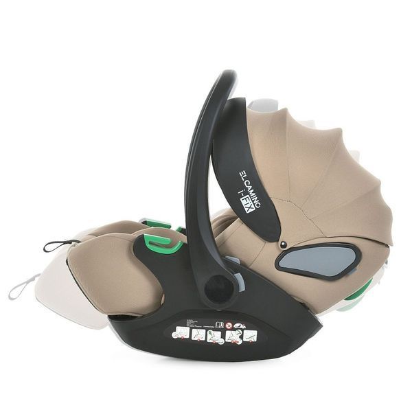 Детское автокресло ME 1110 i-FIX Natural Beige i-SIZE R129, рост ребенка 40-87см, рег.подголовник, 2 ур. беж ME 1110 i-FIX Natural Beige фото