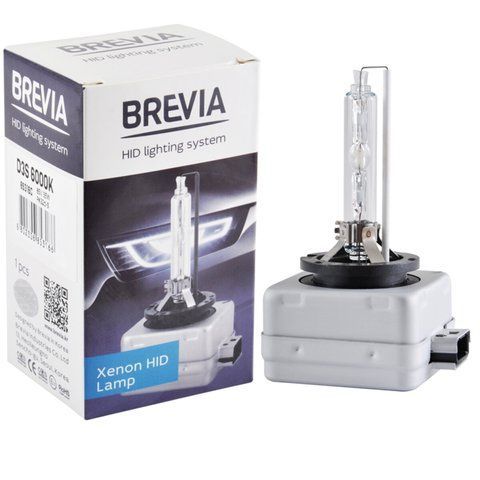 Ксенонова лампа Brevia D3S 6000K, 42V, 35W PK32d-3, 1шт 85316c фото