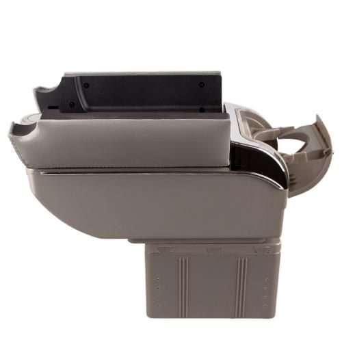 Подлокотник универсальный серый, пепельница, подстаканник, 7 USB Vitol HJ48020G HJ48020G фото