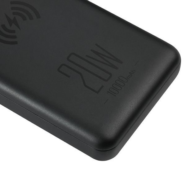 Повербанк (Power Bank) Brevia 10000mAh 20W Wireless Qi10W Li-Pol, LCD 7987 фото