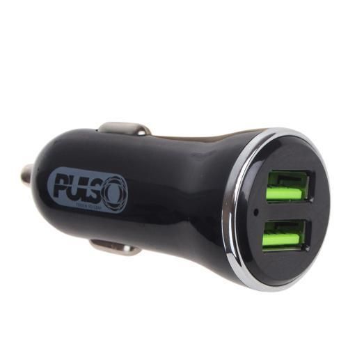 Автомобільний зарядний пристрій 2USB QC3.0 12-24V Pulso C-36144Q C-36144Q фото