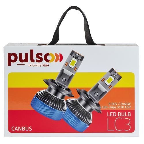 Лампы LED PULSO LC3-H3 LED-chips 3570 CSP 9-30V 2х65W 13000Lm 6000k LC3-H3 фото