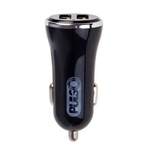 Автомобільний зарядний пристрій 2USB QC3.0 12-24V Pulso C-36144Q C-36144Q фото