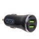 Автомобільний зарядний пристрій 2USB QC3.0 12-24V Pulso C-36144Q C-36144Q фото 4