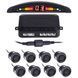 Паркувальна система Pulso LP-10180, LED, 8 датчикiв D=22мм, конектор, black LP-10180 фото 1