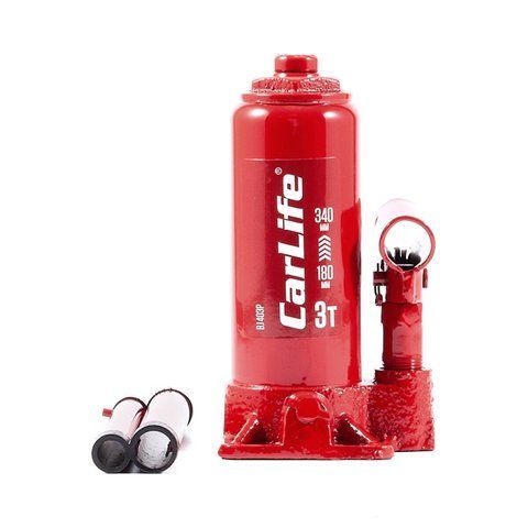 Домкрат гідравлічний пляшковий CarLife BJ403P 3т 180-340 мм у кейсі BJ403P фото