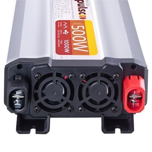 Перетворювач напруги 12V-220V 500W USB-5VDC2.0A PULSO IMU-520 IMU-520 фото