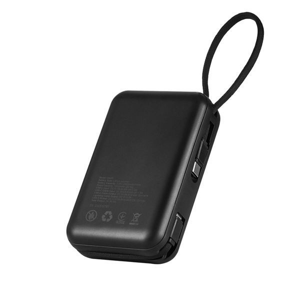 Повербанк (Power Bank) Brevia 20000mAh 22.5W Type-C+Lightning Cable, Li-Pol, LCD 7989 фото