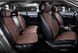 Накидки на сидіння коричневі з вентиляцією алькантара Elegant ANCONA EL 700 815 EL 700 815 фото 1