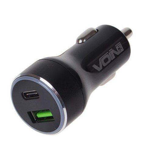 Автомобільний зарядний пристрій 45W 1USB QC3.0 12-24V VOIN C-45205Q C-45205Q фото