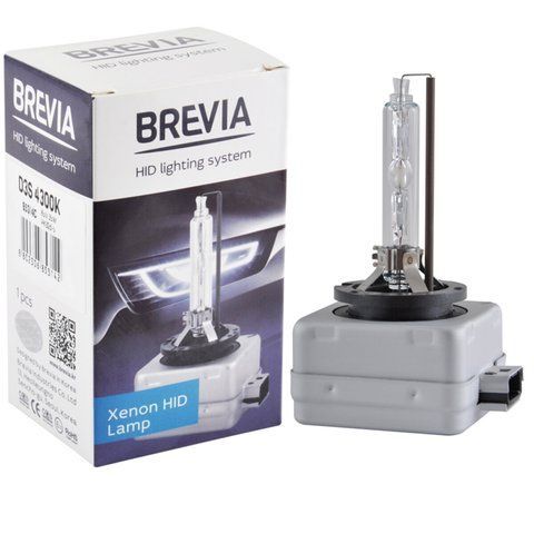 Ксеноновая лампа Brevia D1S, 4300K, 85V, 35W PK32d-2, 1шт 85114c фото