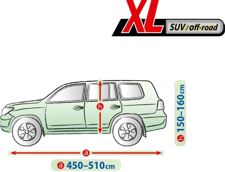 Тент чехол на авто Джип Минивэн XL 510х195х160 см Membrane Garage SUV/OFF ROAD KEGEL 5-4756-248-3050 в сумке 5-4756-248-3050 фото