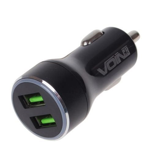 Автомобільний зарядний пристрій 36W 2USB QC3.0 12-24V VOIN C-36205Q C-36205Q фото Автомобільний зарядний пристрій 36W 2USB QC3.0 12-24V VOIN C-36205Q C-36205Q фото