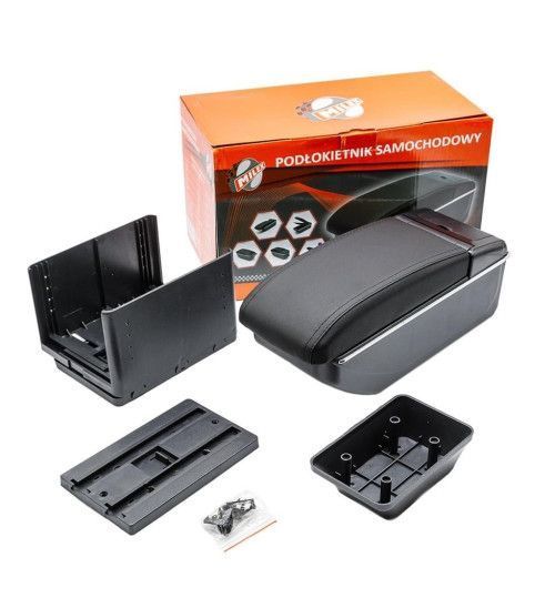 Підлокітник універсальний чорний 4 USB MILEX PS-U10004 PS-U10004 фото