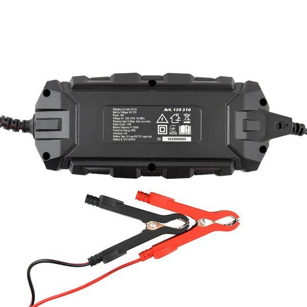 Зарядний пристрій АКБ Winso 139310 Pro 6/12V, 4 A 8LEDs 139310 фото
