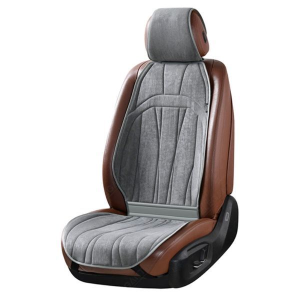 Накидки на сидіння темно сірі з вентиляцією алькантара Elegant ANCONA EL 700 818 EL 700 818 фото
