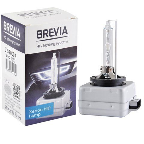 Ксеноновая лампа Brevia D1S, 6000K, 85V, 35W PK32d-2, 1шт 85116c фото