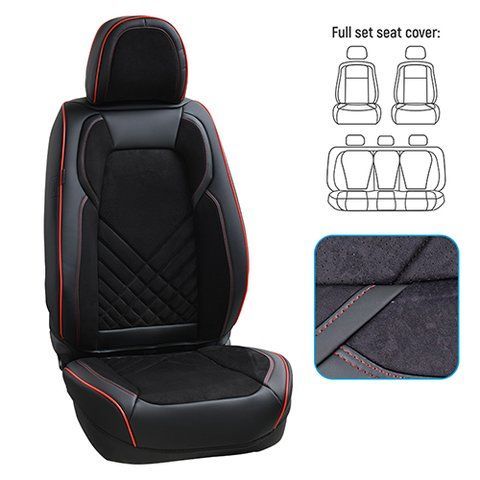 Набор чехлов VOIN VB-8828 Bk полный комплект экокожа черные VB-8828 Bk Full фото