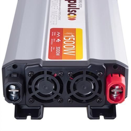 Перетворювач напруги 12V-220V 1500W USB-5VDC2.0A PULSO IMU-1520 IMU-1520 фото