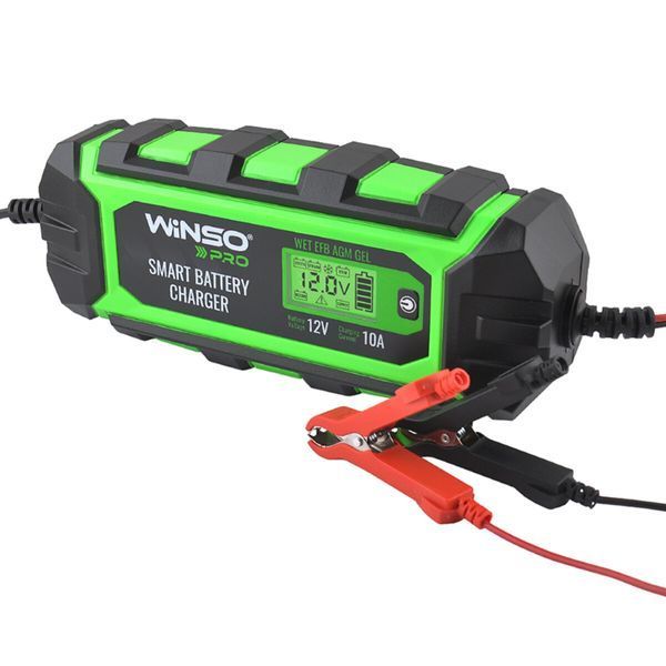 Зарядное устройство АКБ Winso 139520 Pro 12V 10A LCD 139520 фото