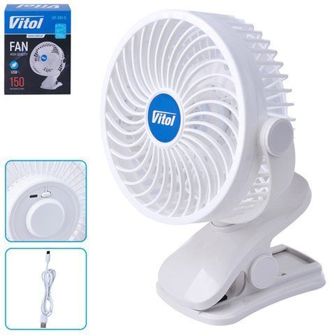 Вентилятор від USB 6" Vitol HF-361-5 HF-361-5 фото