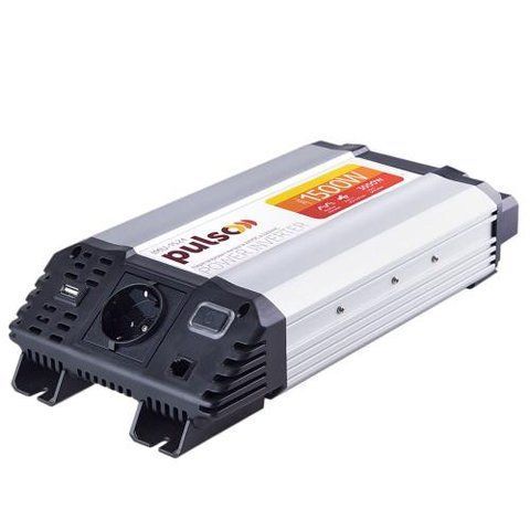 Перетворювач напруги інвертор 24V-220V 1500W Pulso IMU-1524 модифікована хвиля IMU-1524 фото