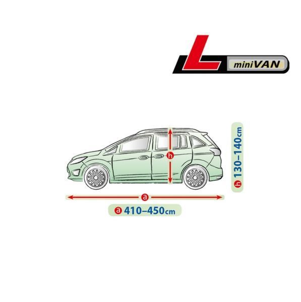 Тент чехол на авто Минивэн L 450х165х140 см Mobile Garage mini Van KEGEL 5-4132-248-3020 в сумке 5-4132-248-3020 фото