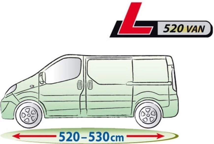 Тент чохол на автомобіль Бус 520-530 см Mobile Garage VAN L520 KEGEL 5-4154-248-3020 5-4154-248-3020 фото