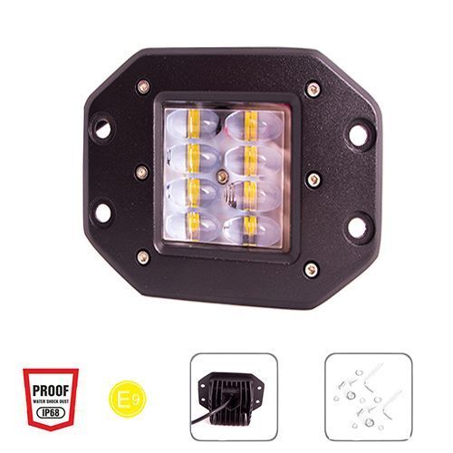 Фара светодиодная 12-24V 24W 6000K Pulso WLP-24S2 WLP-24S2 фото