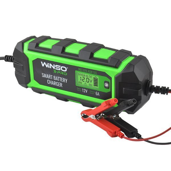 Зарядное устройство АКБ Winso 139510 Pro 12V 6A LCD 139510 фото