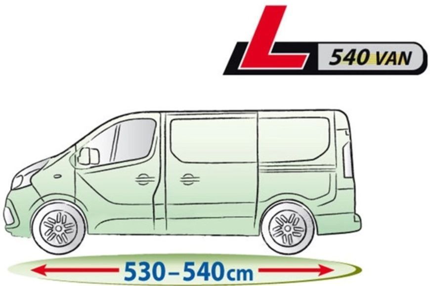Тент чохол на автомобіль Бус 530-540 см Mobile Garage VAN L540 KEGEL 5-4156-248-3020 5-4156-248-3020 фото