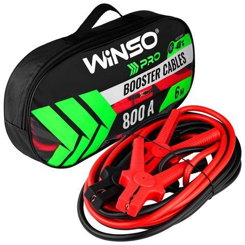 Пусковые провода, прикуриватели 800A 6м Winso PRO 138180 138180 фото