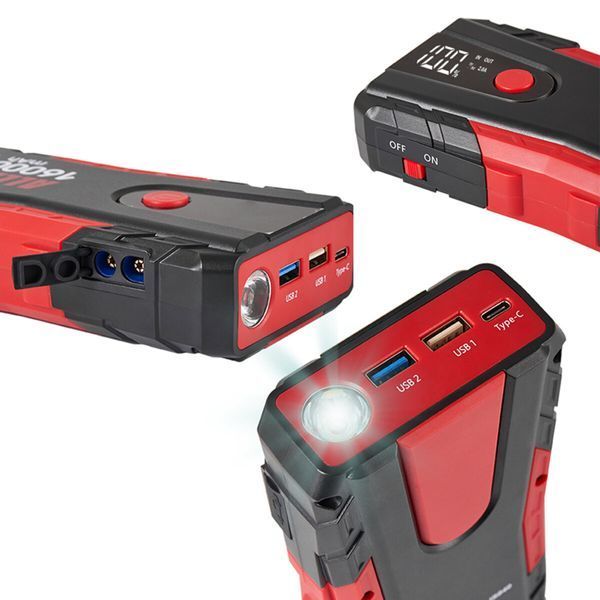 Пусковий пристрій Alligator JS840 Jump Starter 400A/800A 16000mAh JS840 фото
